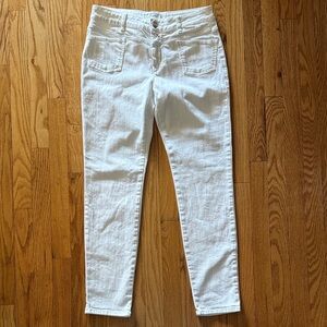 Closed sz 29 white Pedal-X Jean Women's made in Italy Jeans zip fly VGUC